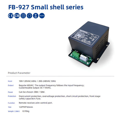 30W Switching Power Supply With Remote Controller Within 3 Sqm Smart Glass