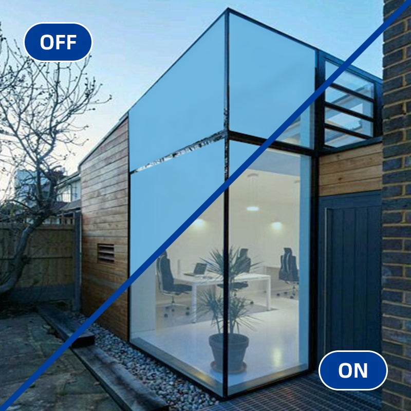 Switchbale Window Ultra Transparent Switching Smart Glass Switchable Pdlc Film Color Blu ...