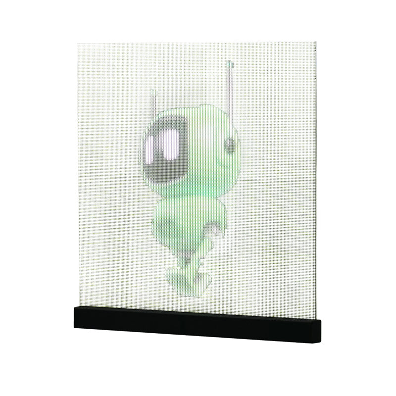 LTS-P0505 Thickness 10+10mm Indoor Outdoor Glass Transparent Led Glass Display Transparent Panels Screen