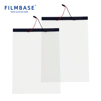 FILMBASE Luxury PNLC Switchable Priva Window Film Frosted Smart Film Magic Electrochromic Electronic Electric Opaque Film